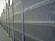 Perforated Metal Sound Barriers,Road Noise Barrier Walls,Soundproof Screen Fence supplier